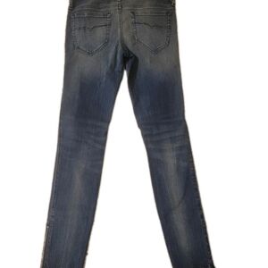 DIESEL WOMEN'S JEANS  SKINZEE 084XF W26 L30 STRETCH SUPER SLIM SKINNY ANKLE ZIP